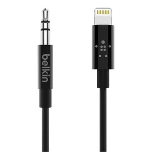 IPhone USB kábel Belkin AV10172bt03-BLK, 0.90 m, čierna