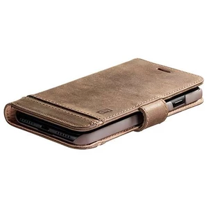 CellularLine premium leather booklet case Supreme for Apple iPhone 12 Pro Max, brown