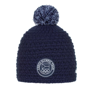 Winter beanie from the Olympic collection ALPINE PRO KEI MOOD INDIGO VARIANT M