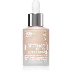 BioNike Color Nude Serum R³ lehký make-up ve formě kapek pro zralou pleť odstín 601 Amande 30 ml