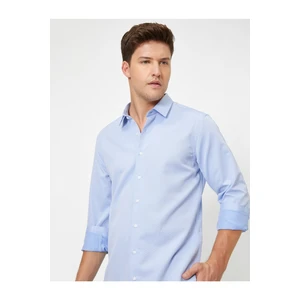 Koton Shirt - Blue - Regular fit