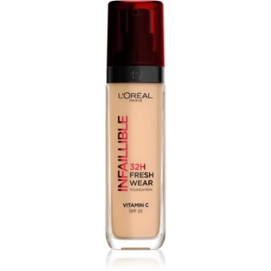 L’Oréal Paris Infaillible 32H Fresh Wear dlhotrvajúci tekutý make-up odtieň 220 Sable Sand 30 ml