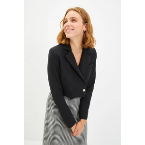 Trendyol Black Crop Jacket