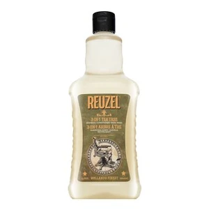 Reuzel 3-in-1 Tea Tree Shampoo šampon, kondicionér a sprchový gel 1000 ml