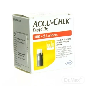 Lancety Accu-Chek Fastclix, 102 ks