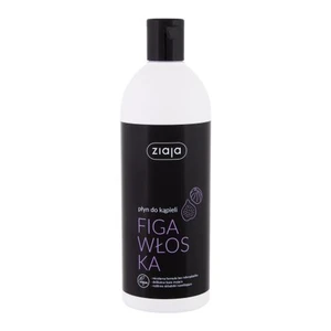 Ziaja Italian Fig 500 ml pena do kúpeľa pre ženy Cruelty free; Vegan