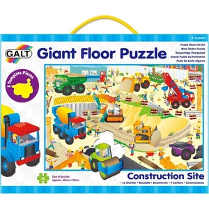 Galt Velké podlahové puzzle Na staveništi