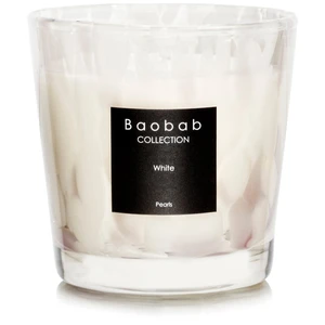 Baobab Pearls White vonná svíčka 8 cm
