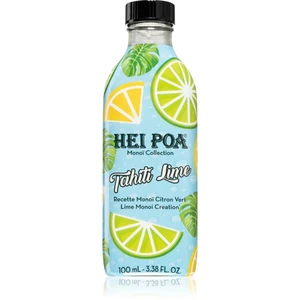 Hei Poa Tahiti Monoi Oil Lime multifunkční olej na obličej, tělo a vlasy 100 ml