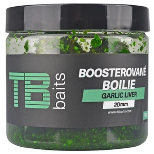 Tb baits boosterované boilie garlic liver 120 g - 20 mm