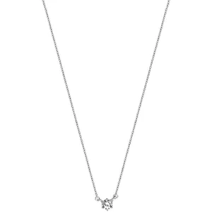 Esprit Třpytivý stříbrný náhrdelník s čirým zirkonem ESNL01251142