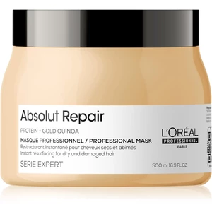 L’Oréal Professionnel Serie Expert Absolut Repair Gold Quinoa + Protein hlboko regeneračná maska pre suché a poškodené vlasy 500 ml