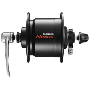 Shimano Nexus DH-C3000-3N-QR Hub Dynamo 3W for V-Brake 32H + SM-DH10 Black