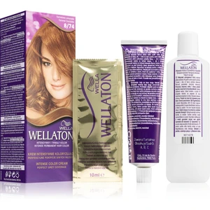 Wella Wellaton Permanent Colour Crème farba na vlasy odtieň 8/74 Caramel Chocolate