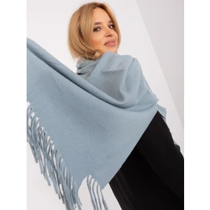 Dark mint plain women's scarf
