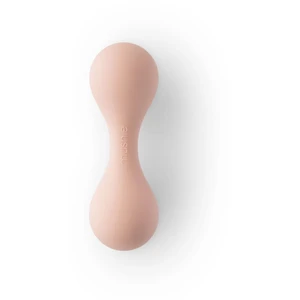Mushie Silicone Rattle Toy hrkálka Blush 1 ks