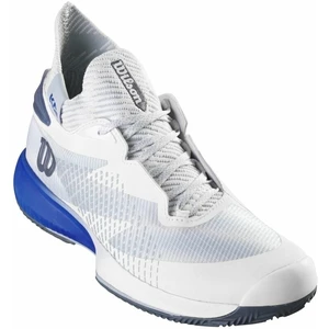 Wilson Kaos Rapide Sft Clay Mens Tennis Shoe White/Sterling Blue/China Blue 44 2/3