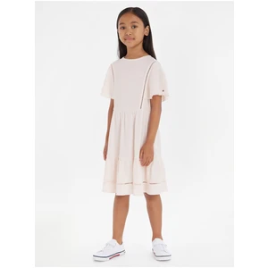 Light Pink Girls' Dress Tommy Hilfiger - Girls