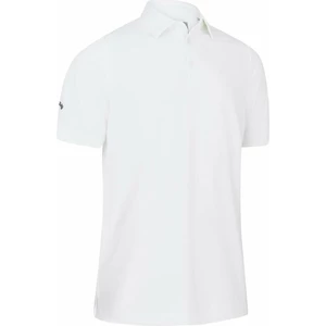 Callaway Swingtech Solid Mens Polo Shirt Alb luminos XL