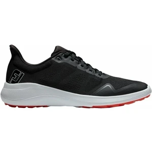 Footjoy Flex Mens Golf Shoes Black/White/Red 41