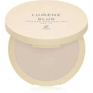 Lumene Blur kompaktní pudr a make-up 2 v 1 SPF 15 odstín No. 2 10 g