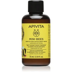 Apivita Kids Mini Bees detský šampón na vlasy a telo 75 ml