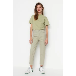 Trendyol Mint High Waist Mom Jeans