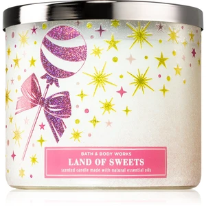 Bath & Body Works Land Of Sweets vonná sviečka 411 g