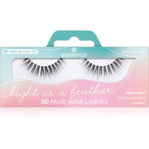 Essence Light as a feather 3D faux mink umelé mihalnice 01 Light Up Your Life 2 ks