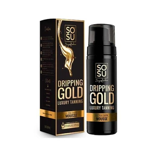 Dripping Gold Luxury Tanning Mousse Ultra Dark samoopalovací pěna pro intenzivní opálení 150 ml