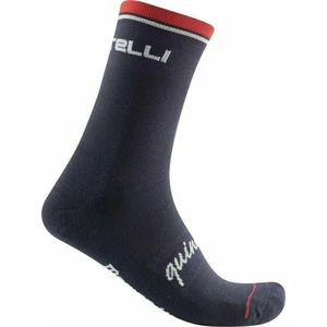 Castelli Quindici Soft Merino Sock Dark Blue 2XL Kerékpáros zoknik