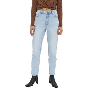 Light blue straight fit jeans VERO MODA Brenda - Women