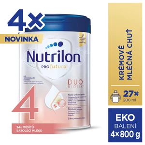 NUTRILON® Mléko batolecí Profutura® DUOBIOTIK™ 4 od uk. 24. měsíce 4x800 g