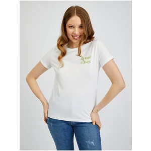 Orsay White Womens T-Shirt - Women