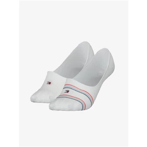 Set of two pairs of women's socks in white Tommy Hilfiger Underwe - Ladies