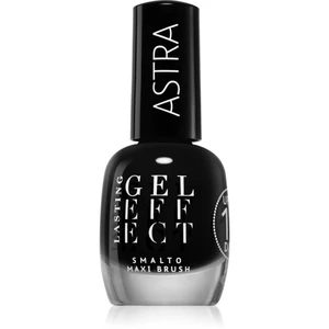 Astra Make-up Lasting Gel Effect dlouhotrvající lak na nehty odstín 24 Noir Foncè 12 ml