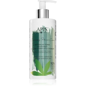 Apis Natural Cosmetics Cannabis Home Care upokojujúce tonikum pre suchú až citlivú pleť 300 ml