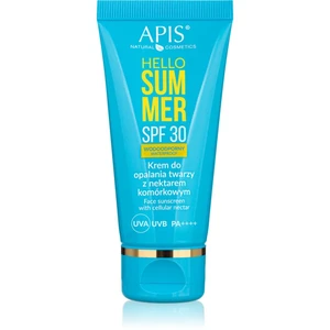 Apis Natural Cosmetics Hello Summer opalovací krém na obličej SPF 30 50 ml