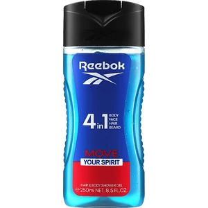 Reebok Move Your Spirit svieži sprchový gél 4 v 1 pre mužov 250 ml