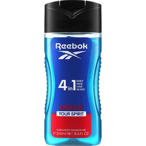 Reebok Move Your Spirit svěží sprchový gel 4 v 1 pro muže 250 ml