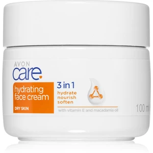 Avon Care 3 in 1 hydratační krém na obličej pro suchou pleť 100 ml
