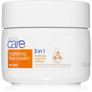 Avon Care 3 in 1 hydratačný krém na tvár pre suchú pleť 100 ml