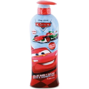 Disney Cars bublinková koupel a mycí gel 2 v 1 pro děti 1000 ml