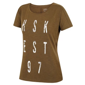 Women's functional T-shirt HUSKY Tingl L tm. khaki