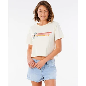 T-shirt Rip Curl GOLDEN STATE CROP TEE Bone