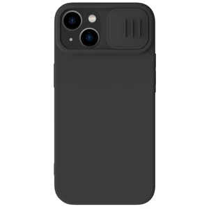 Silikonový kryt Nillkin CamShield Silky pro Apple iPhone 14 Plus, černá