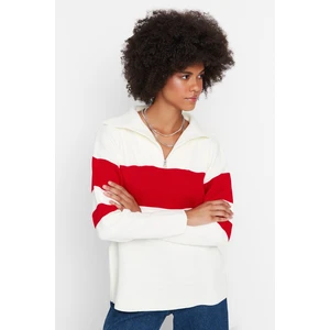 Trendyol Sweater - Ecru - Regular fit