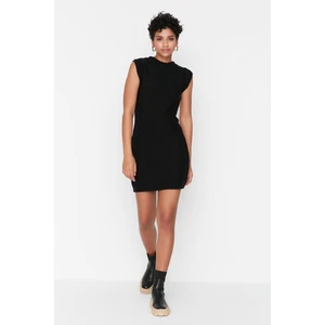 Trendyol Black Mini Knitwear Dress