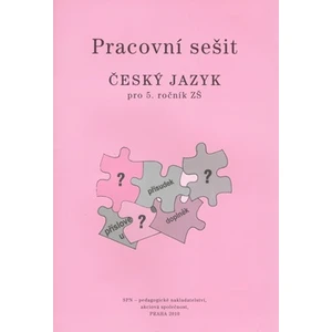 Pracovní sešit Český jazyk pro 5.ročník ZŠ - Hošnová Eva