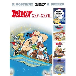 Asterix XXV - XXVIII - René Goscinny, Albert Uderzo